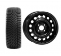 roata clio anvelopa iarna Roata completa Clio B janta otel ALCAR 6530 5.5x14 + anvelopa Iarna Kumho WP51 WinterCraft 175/65 R14 82T